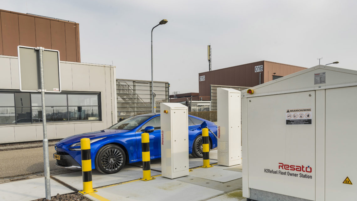 Bestel een Toyota Mirai inclusief je eigen tankstation