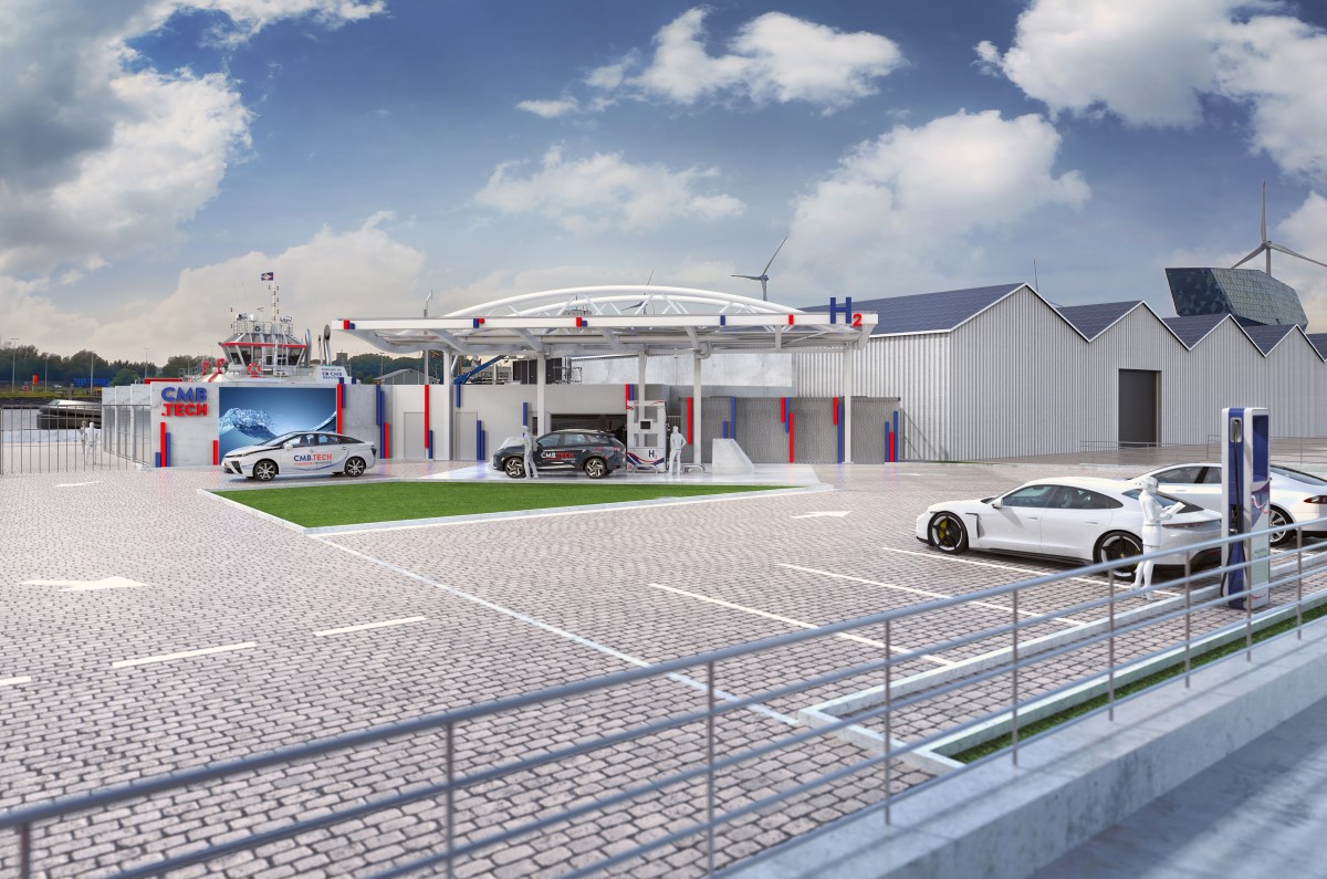 Wereldprimeur: laadstation voor auto's en schepen