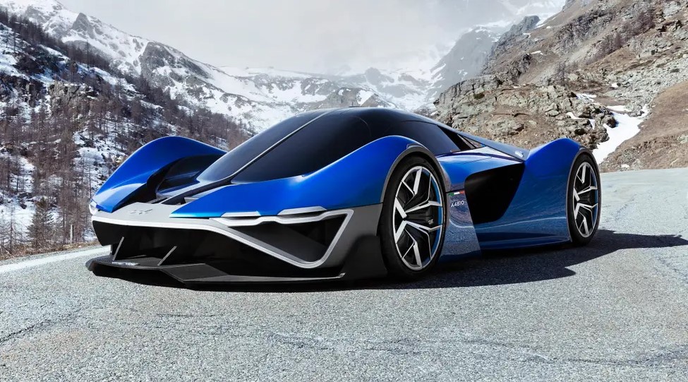 Alpine A4810 - conceptcar op waterstof
