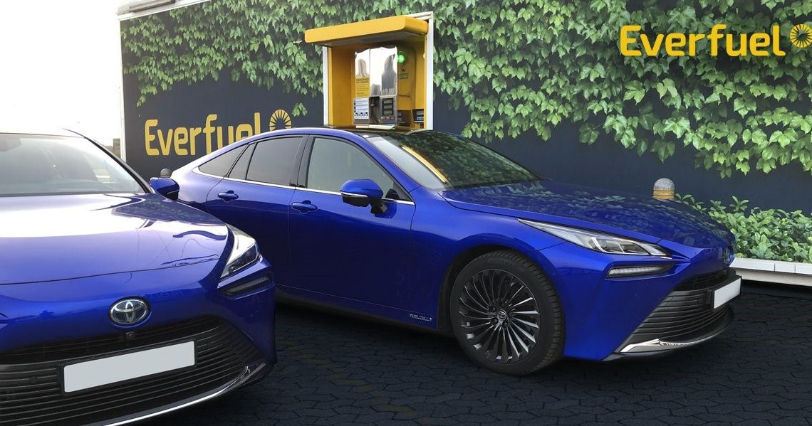 Everfuel bouwt een tweede H2-station met hoge capaciteit in Kopenhagen