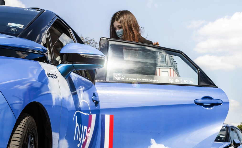 10.000 waterstoftaxi's in Parijs