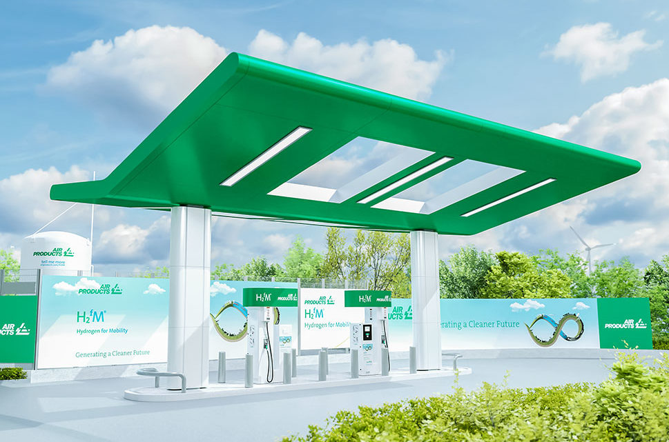 Air Products plaatst in 2023 tankstation voor trucks in Rotterdam