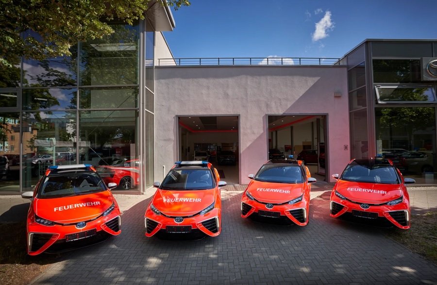 Berlijnse hulpdiensten nemen waterstofauto's in gebruik