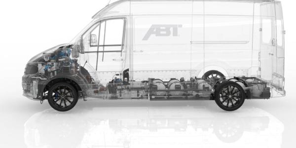 Abt tunet bestelbussen om naar waterstof