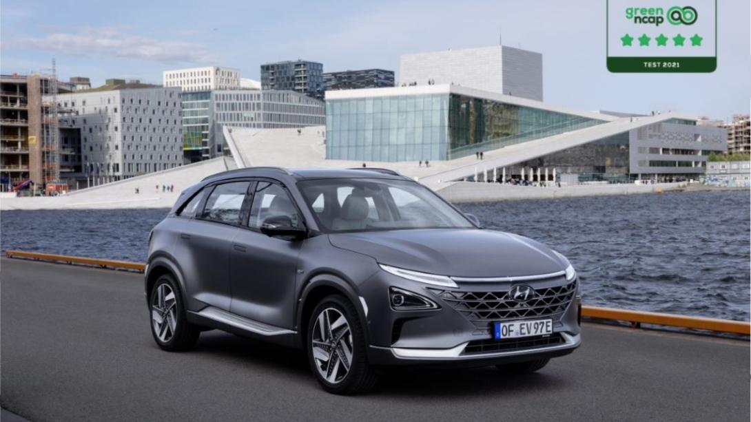 Hyundai Nexo bekroond door GreenNCAP